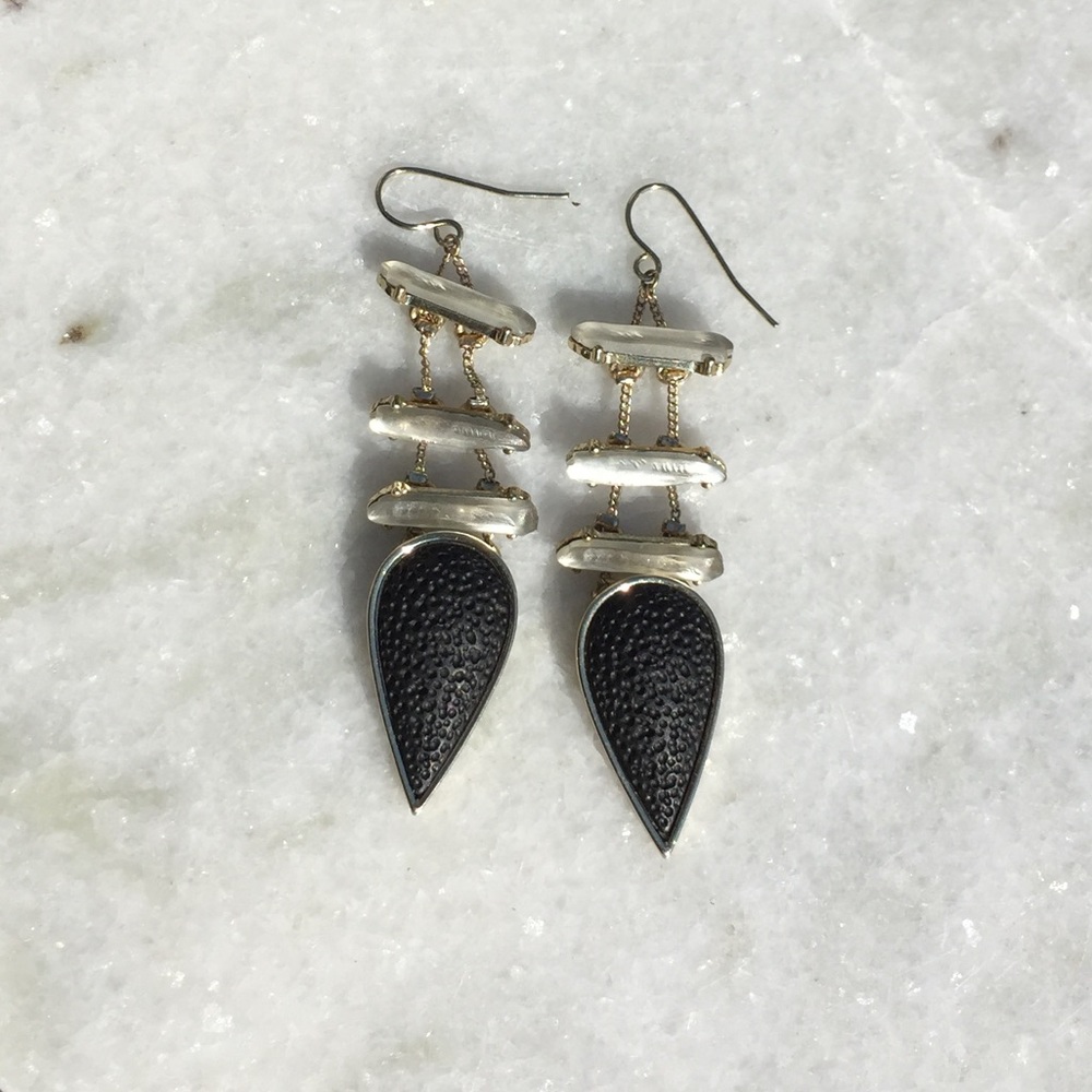 Sam Edelman Tear Ladder Earrings